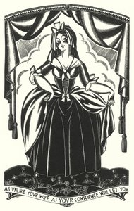 Illustration for Tristram Shandy by Laurence Sterne by John Austen