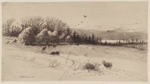 Evening After The Storm by John Austin Sands Monks