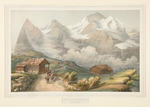 View of the Jungfrau Taken from the Wengernalp by John Bachmann