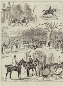 Lawn Meet of the West Norfolk Hounds at Sandringham by John Bagnold Burgess