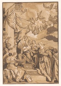 Marriage of Saint Catherine (Works of Venetian Masters) by John Baptist Jackson