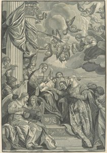 Mystic Marriage of Saint Catherine by John Baptist Jackson