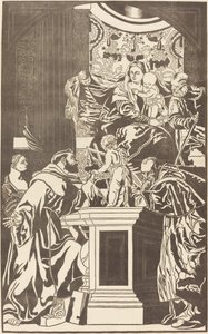 Holy Family and Four Saints