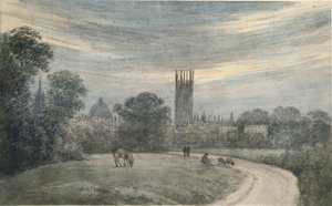 The Entrance to Oxford from London, from Recollection