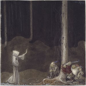 Brother Martin and Three Trolls