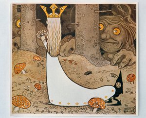 The Princess and the Troll by John Bauer