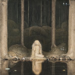 Tuvstarr is still sitting there wistfully looking into the water