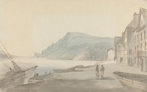 Quay at Dartmouth by John Baverstock Knight