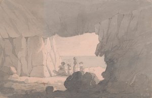 Tilly Whim Cave, Dorset by John Baverstock Knight