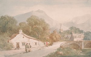Tyn Dhu Mill, North Wales by John Baverstock Knight