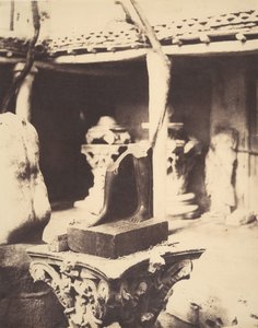 Fragment of an Egyptian Statue in the Museum at Cherchell, Algeria