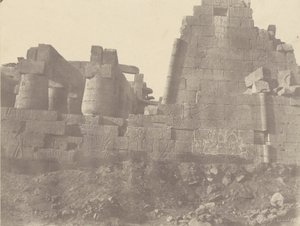 Karnak, Hypostyle Hall, North Wall, Exterior Face, No. 1 bis by John Beasley Greene