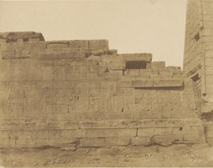 Karnak, Temple South of the Hypostyle Hall, South Wall (Exterior Face) by John Beasley Greene
