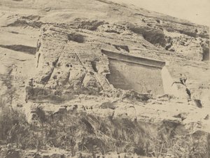 Ibsamboul, Stele to the Right of the Temple of Hathor by John Beasly Greene