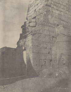 Louqsor. Historical Sculptures of the Pylon, Right Massif by John Beasly Greene