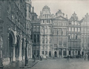 A Corner of the Grand Place, Brussels, Belgium by John Benjamin Stone