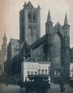 The Cathedral of St Bavo, Ghent, Belgium, c. 1900 by John Benjamin Stone