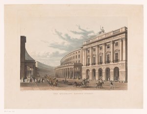 View of Regent Street in London