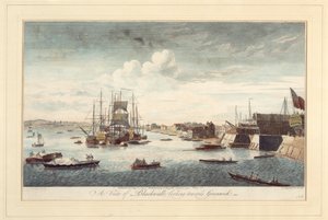 A View of Blackwall Looking Towards Greenwich by John Boydell