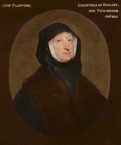 Lady Ann Clifford, Countess of Dorset and Pembroke by John Bracken