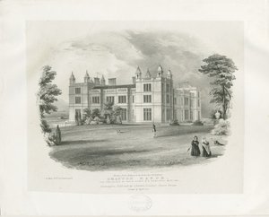 Drayton Bassett - "Drayton Manor" (engraving)