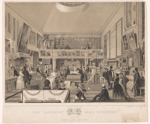 Interior of the Law Court during the Salisbury Local Exhibition, 1852 by John Brandard