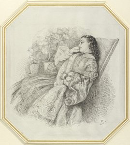 Georgina Hannay, 1859 by John Brett