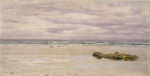 Kennack Sands, Cornwall, at Low Tide, 1877 by John Brett