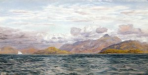 Lock Linnhe, near Oban, Scotland by John Brett