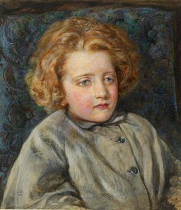 Portrait of Laura Theresa Epps Lady Alma-Tadema as a Child