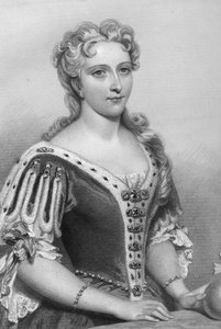 Caroline of Brandenburg-Ansbach 1683-1737, queen consort of King George II, 1851