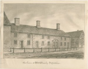 Abbots Bromley Almshouses by John Buckler