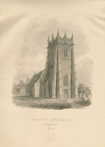 Adbaston Church by John Buckler