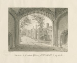 Blithfield Hall by John Buckler