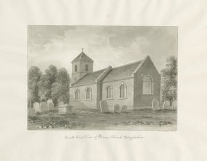 Broom (now Worcestershire) Church by John Buckler