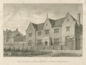 Burton-upon-Trent - Grammar School by John Buckler