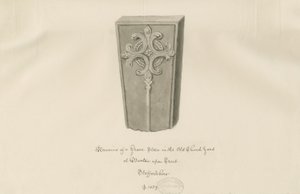 Gravestone in 