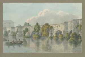 Burton-upon-Trent Bridge and Town by John Buckler