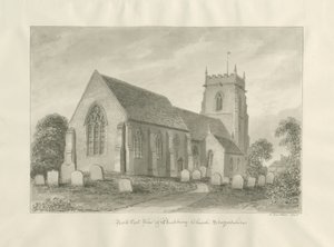 Bushbury Church by John Buckler