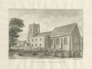 Bushbury Church by John Buckler