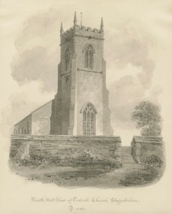 Codsall Church by John Buckler
