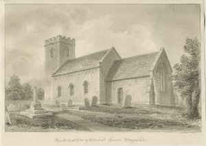 Ellenhall Church by John Buckler