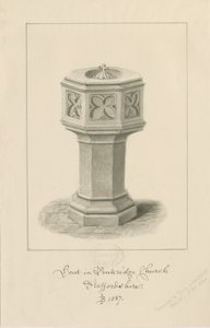 Font in Penkridge Church