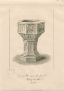 Font in Tettenhall Church