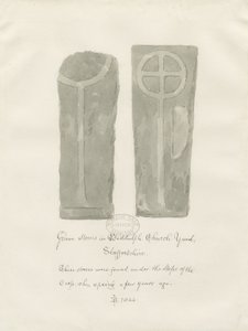 Grave stones in Biddulph Churchyard