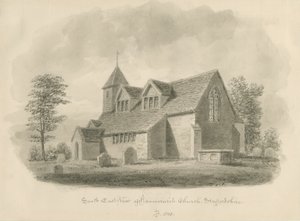 Hammerwich Church by John Buckler