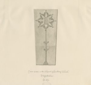 Hanbury Church - Gravestone