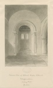 Interior of Church Eaton Church by John Buckler