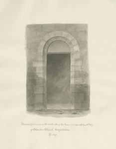 Interior of Standon Church (24 May 1847) by John Buckler