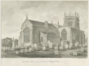 Leek Church by John Buckler